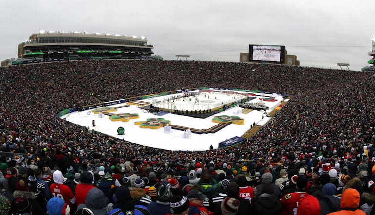 What is the NHL Winter Classic and when is it played?